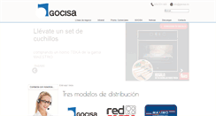 Desktop Screenshot of gocisa.es