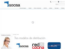 Tablet Screenshot of gocisa.es